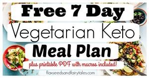 Keto Diet Meal Plan and Shopping List Free